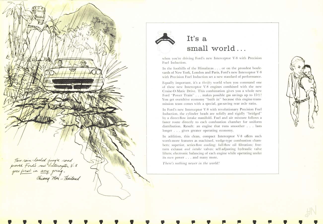 1958 Ford Custom 300 Brochure Page 11
